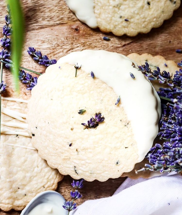 Vegan Gluten-Free London Fog Cookies