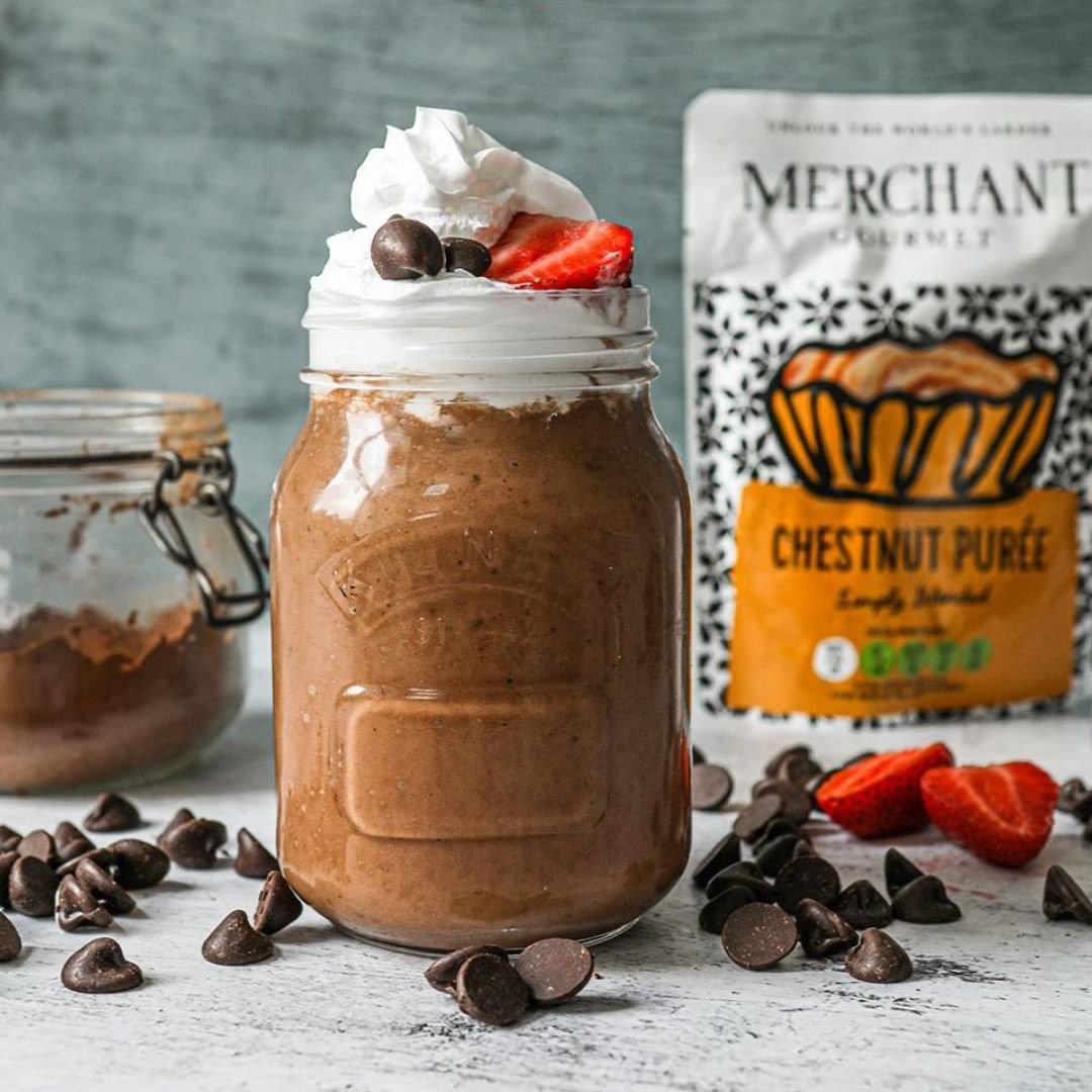 Plant-Based Chocolate and Chestnut Freak Shake