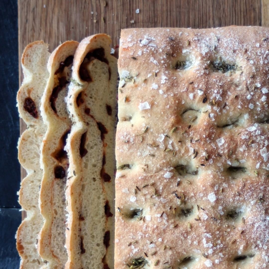 Tomato and Fennel Seed Focaccia