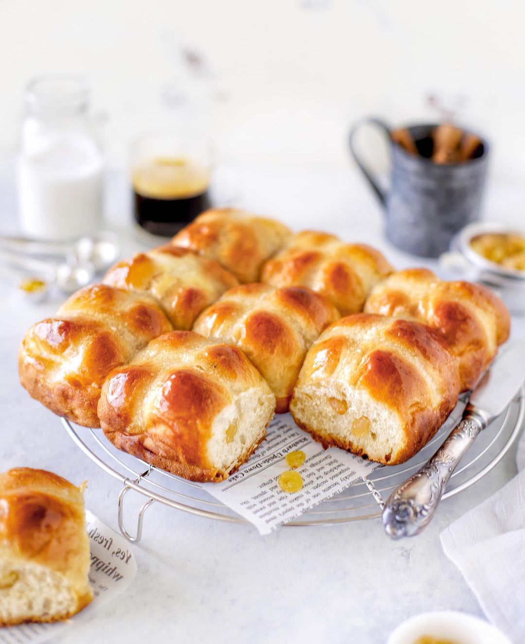 Easter Extravagance: Spiced Hot Cross Buns