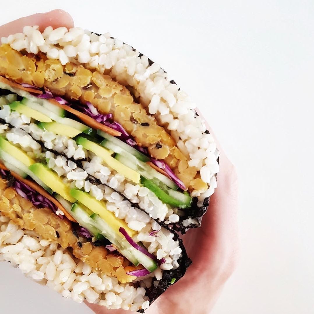 Tempeh Sushi Sandwich