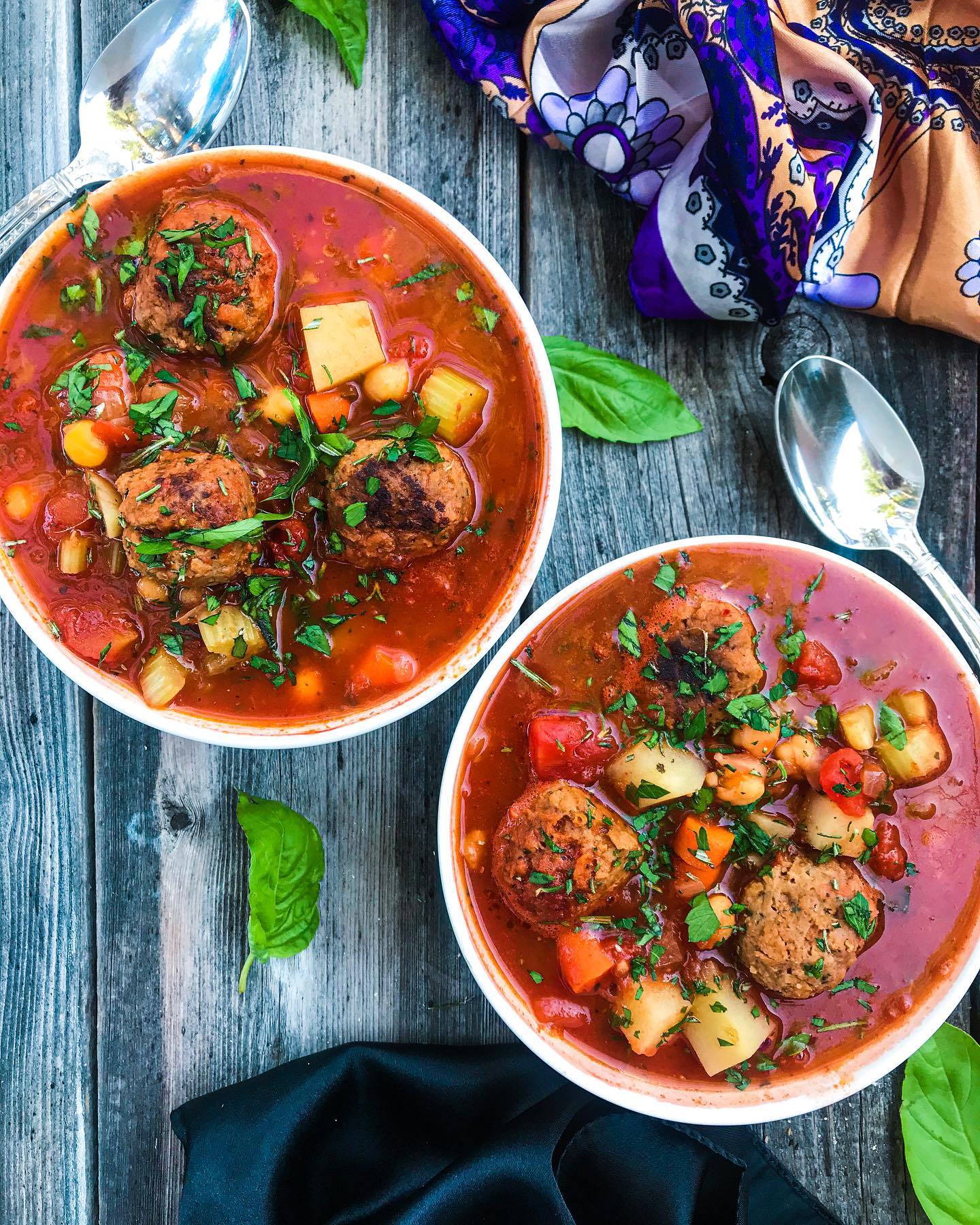 Cozy Vegan Italian Vegetable Soup