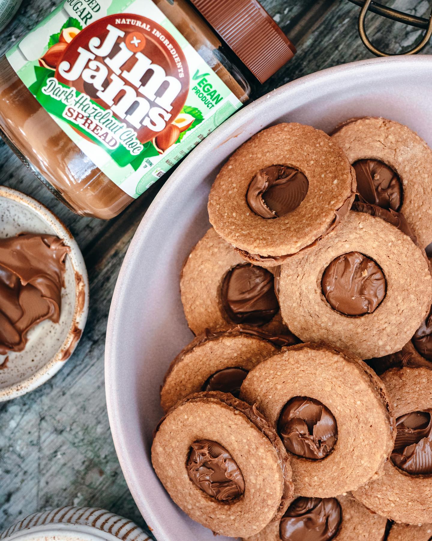 Decadent Chocolate Dodger Biscuits with Jimjams Spreads 🍫