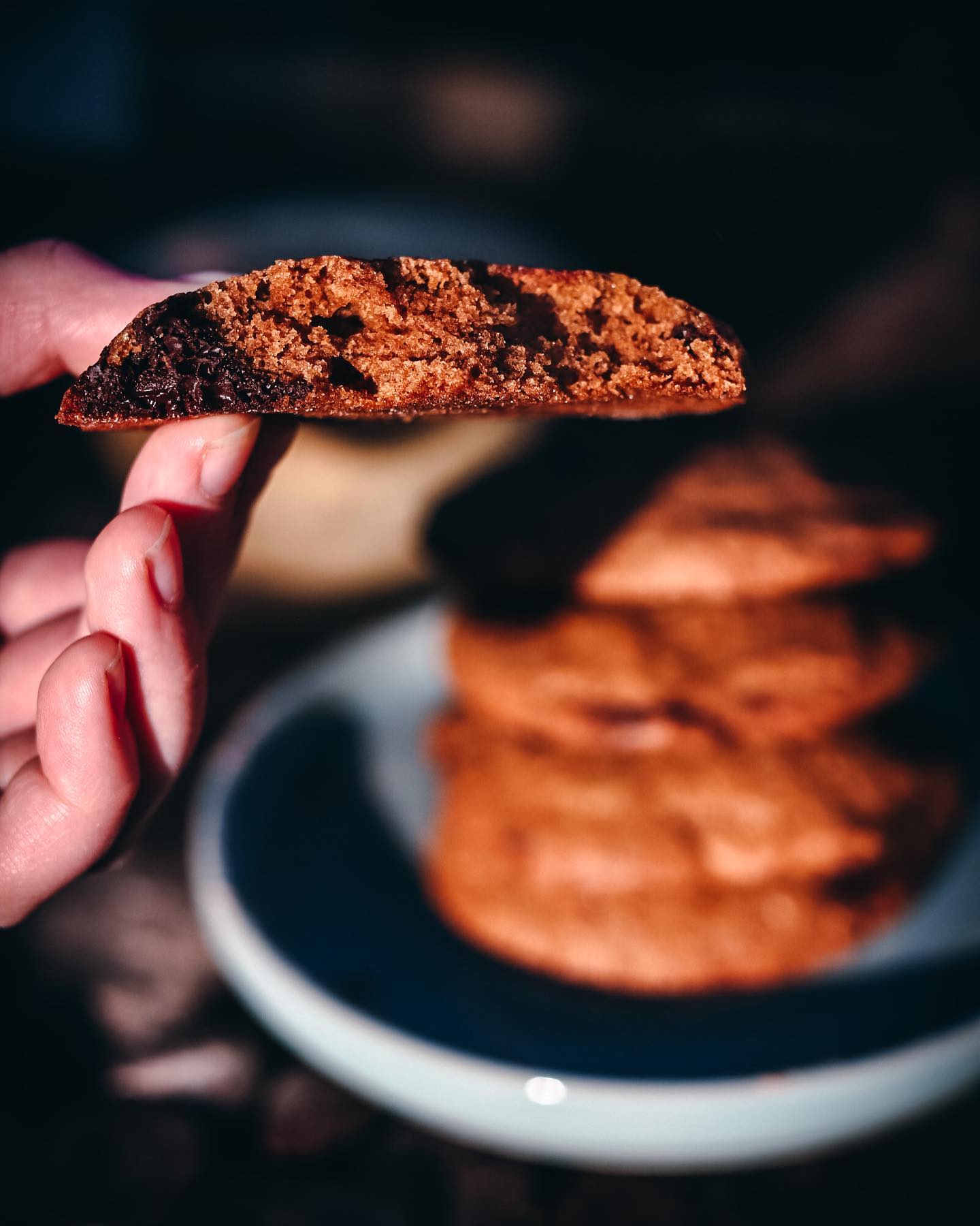 Soft and Crispy Vegan Gluten-Free Chocolate Chunk Cookies