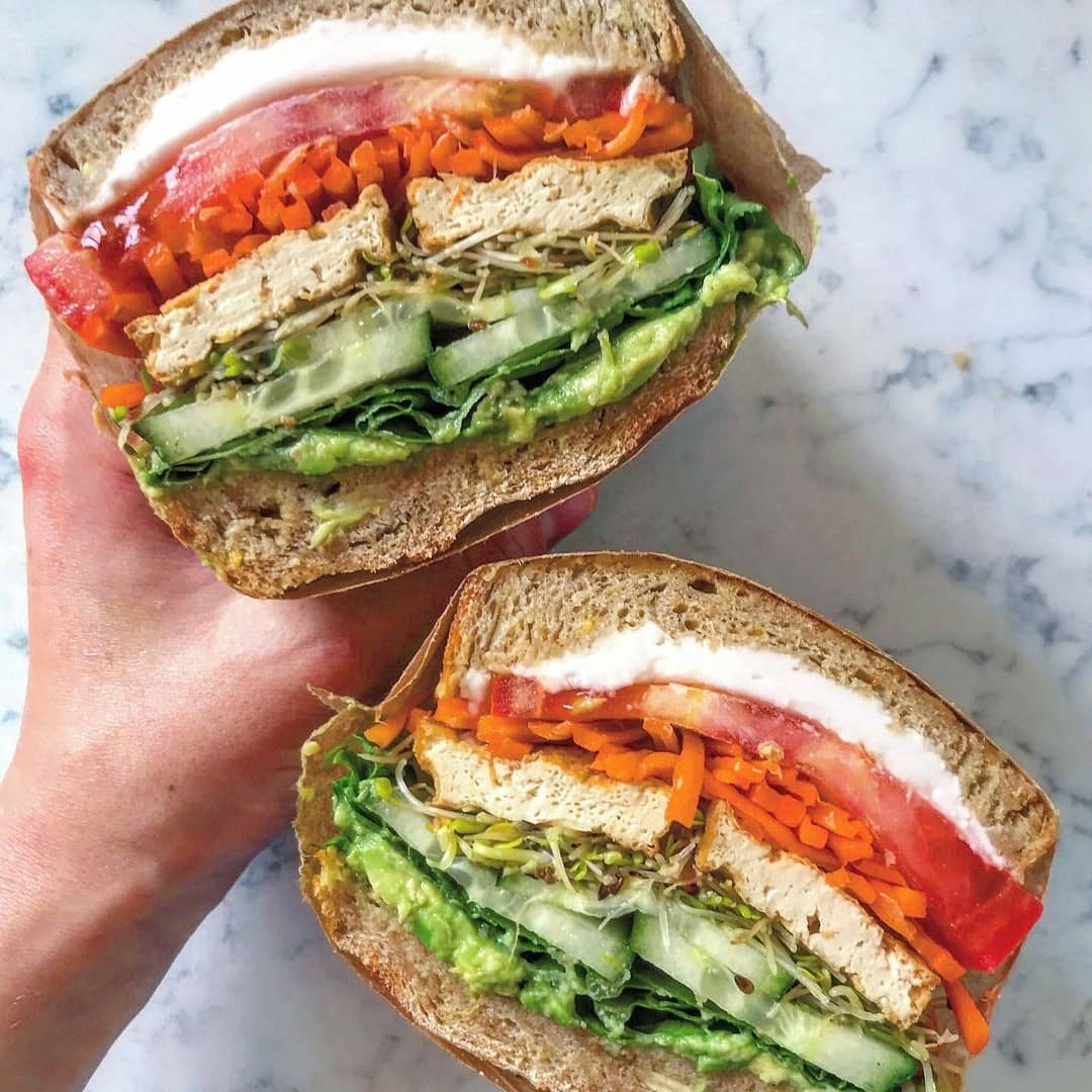 Supersized Stuffed Superfood Sandwich