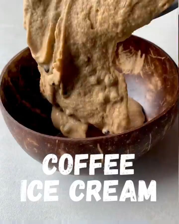 Vegan Coffee Banana Nice Cream