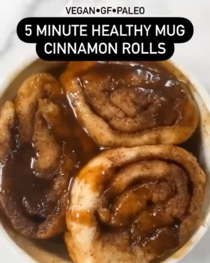 Five-Minute Vegan Cinnamon Rolls