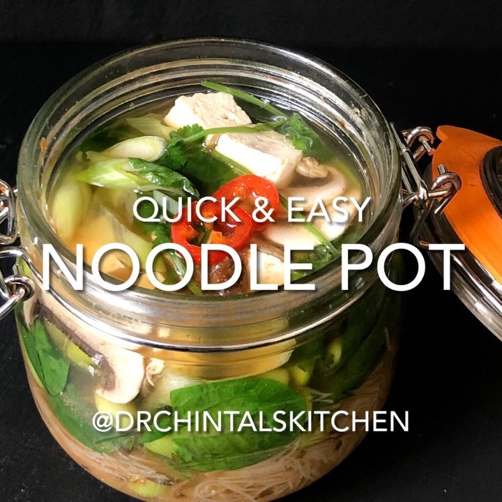 Miso Noodle Pots for Easy Lunches