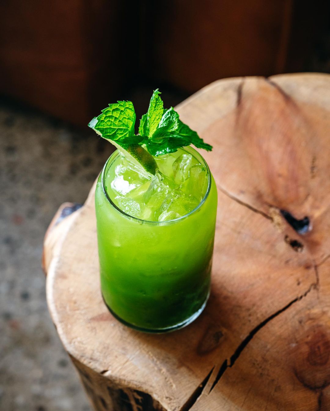 Matcha Mint Julep