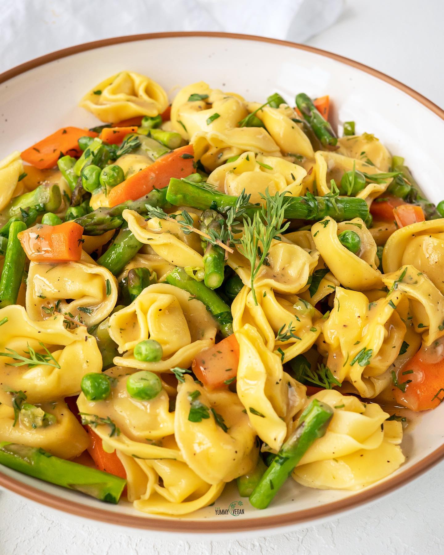 Spring-Inspired Vegan Tortellini Salad