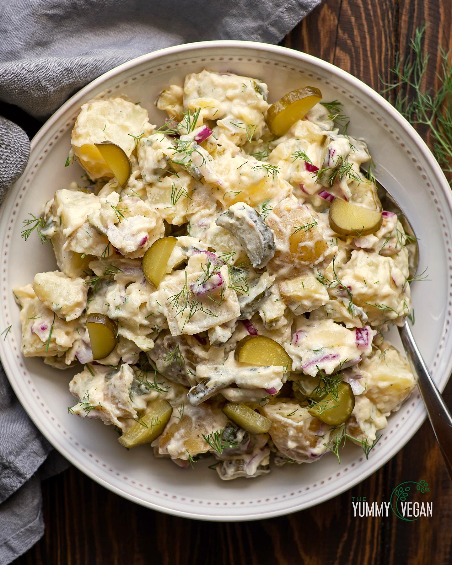 Summery Dill Pickle Potato Salad & Honey Habanero Coleslaw