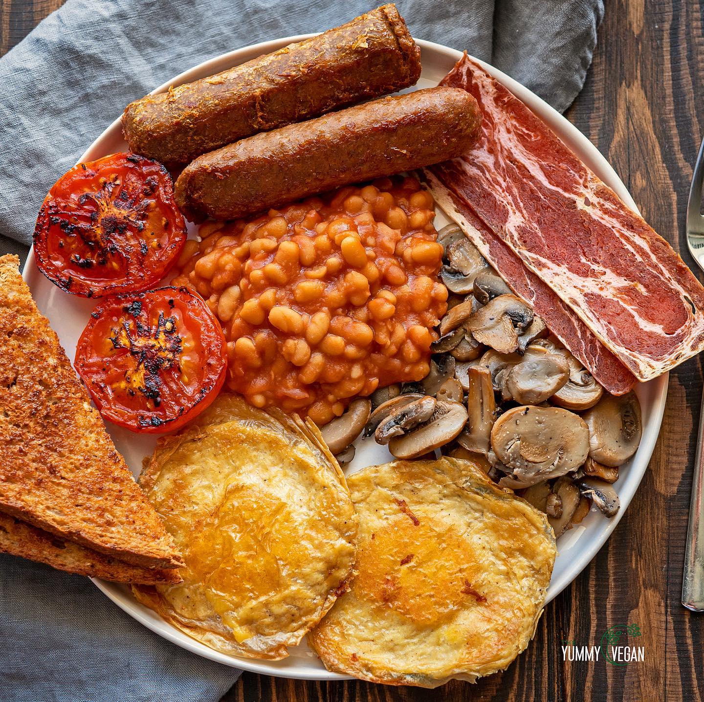 Vegan Full English Breakfast