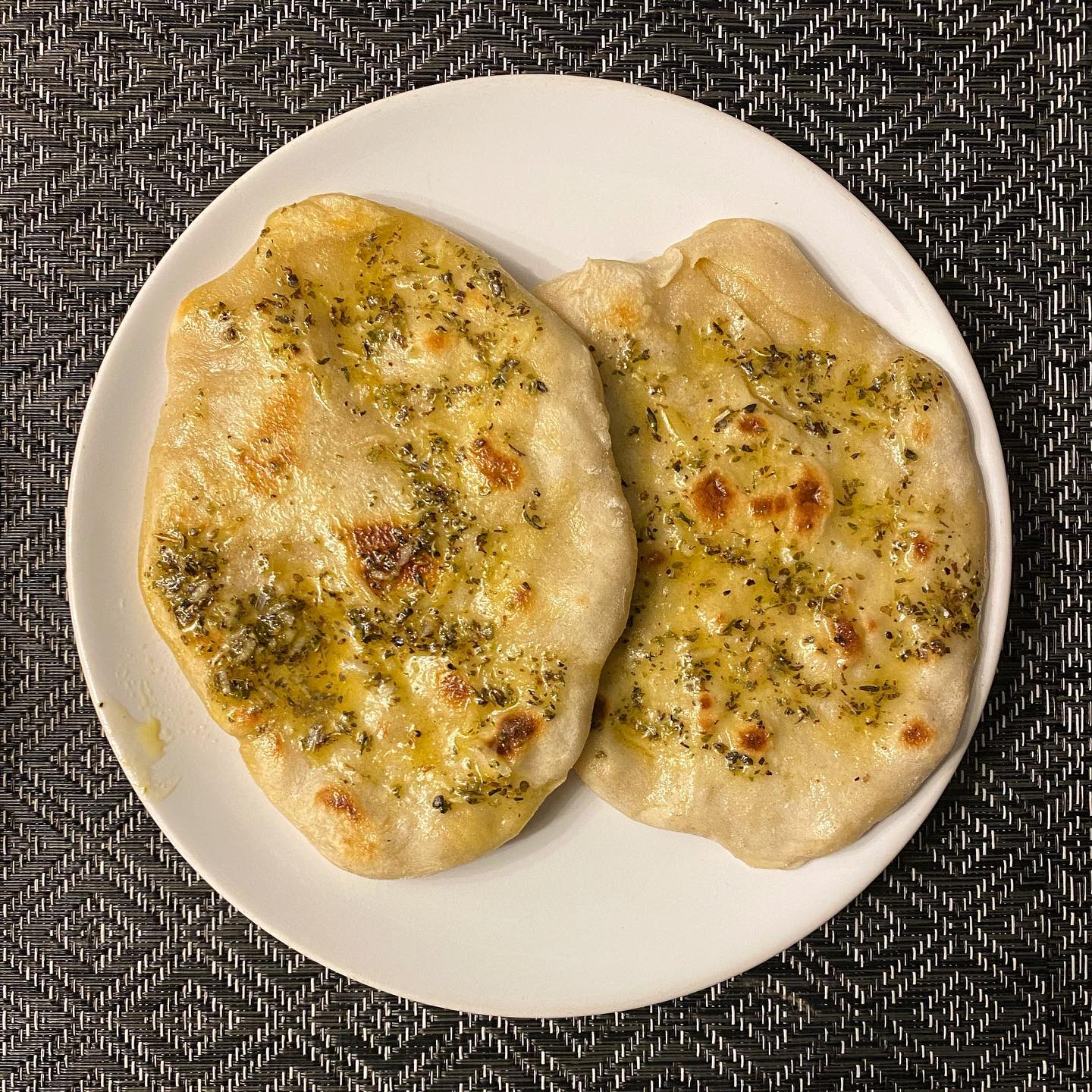 Homemade Garlic Flatbread Delight