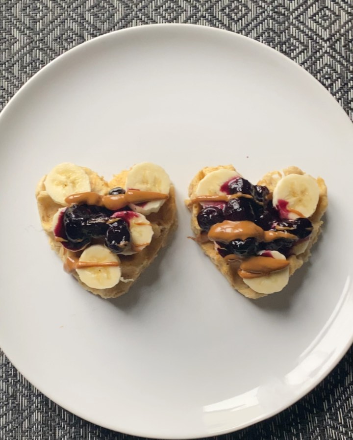 Heartfelt Valentine's Waffles: a Love-Filled Breakfast Delight