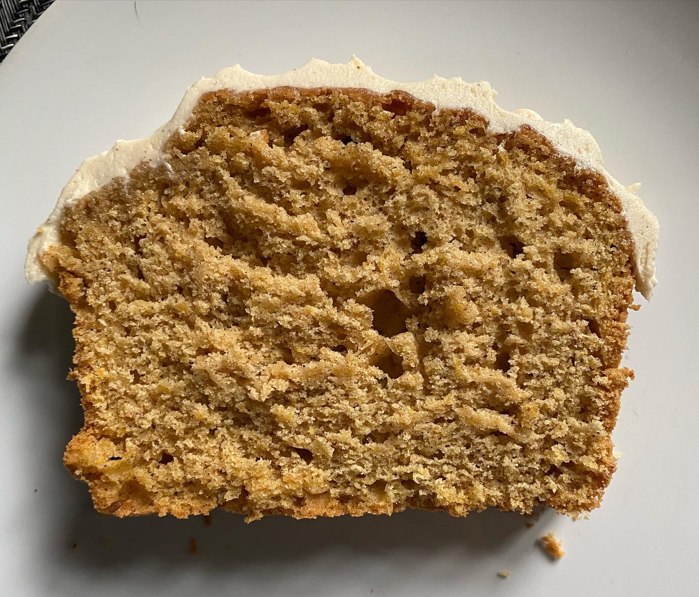 Vegan Pumpkin Spice Loaf Cake