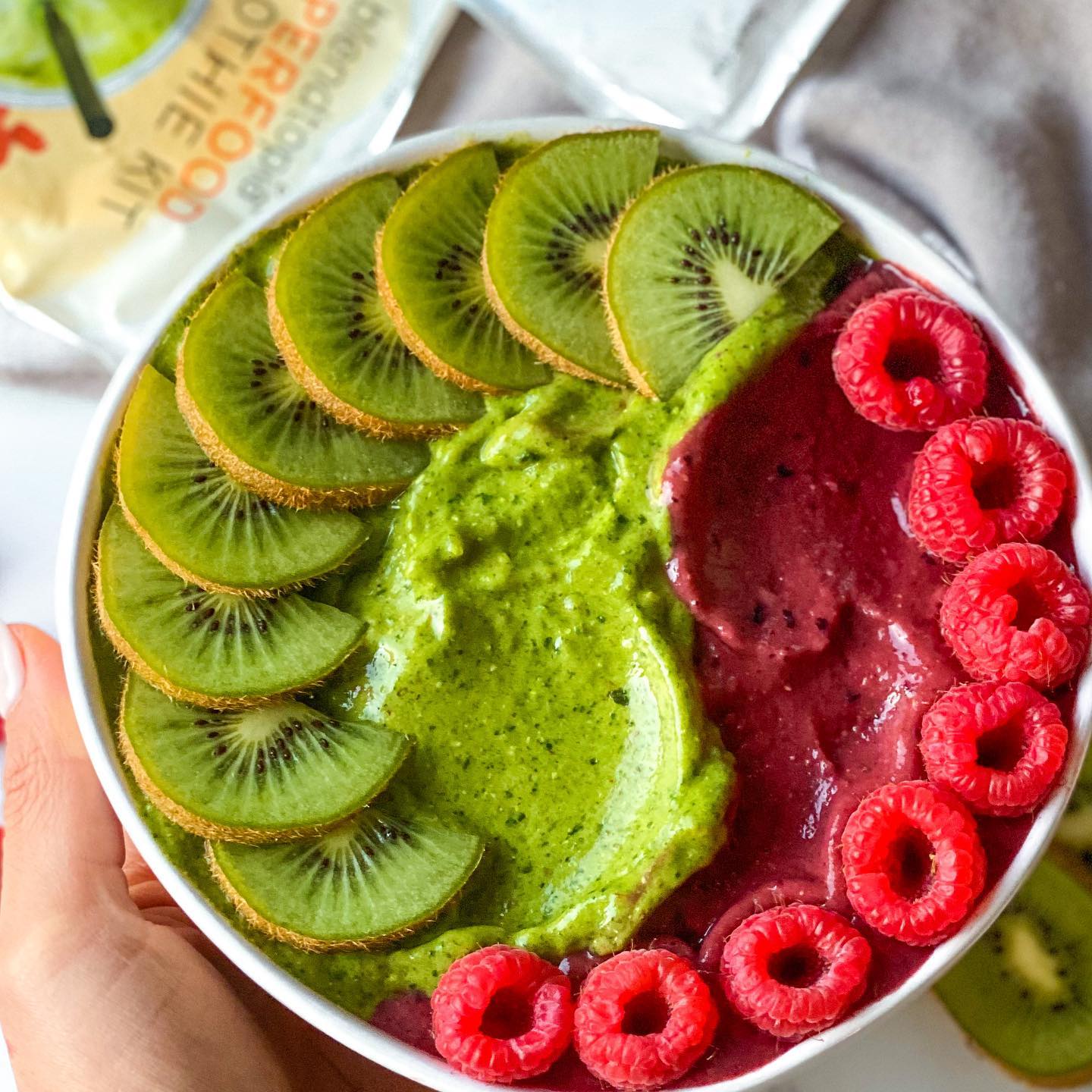 Festive Superfood Holiday Smoothie Bowl