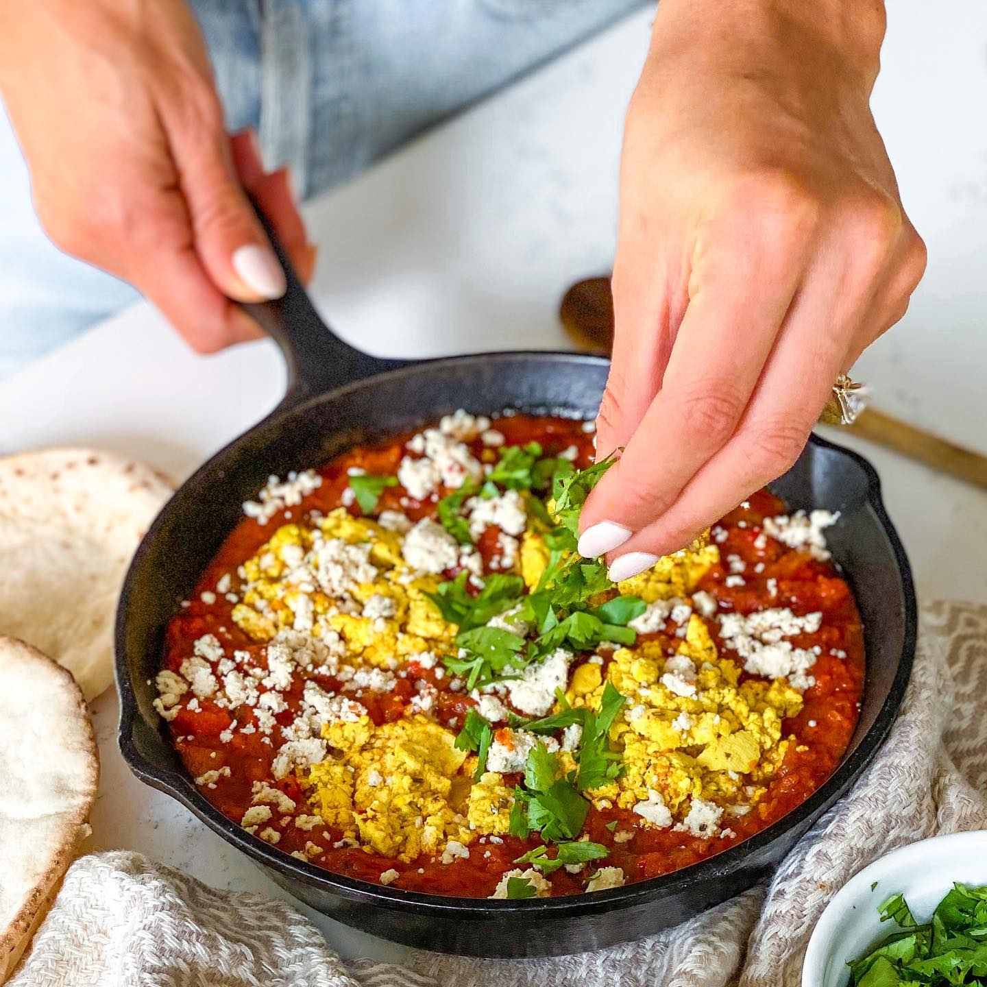 Quick and Easy Vegan Shakshuka