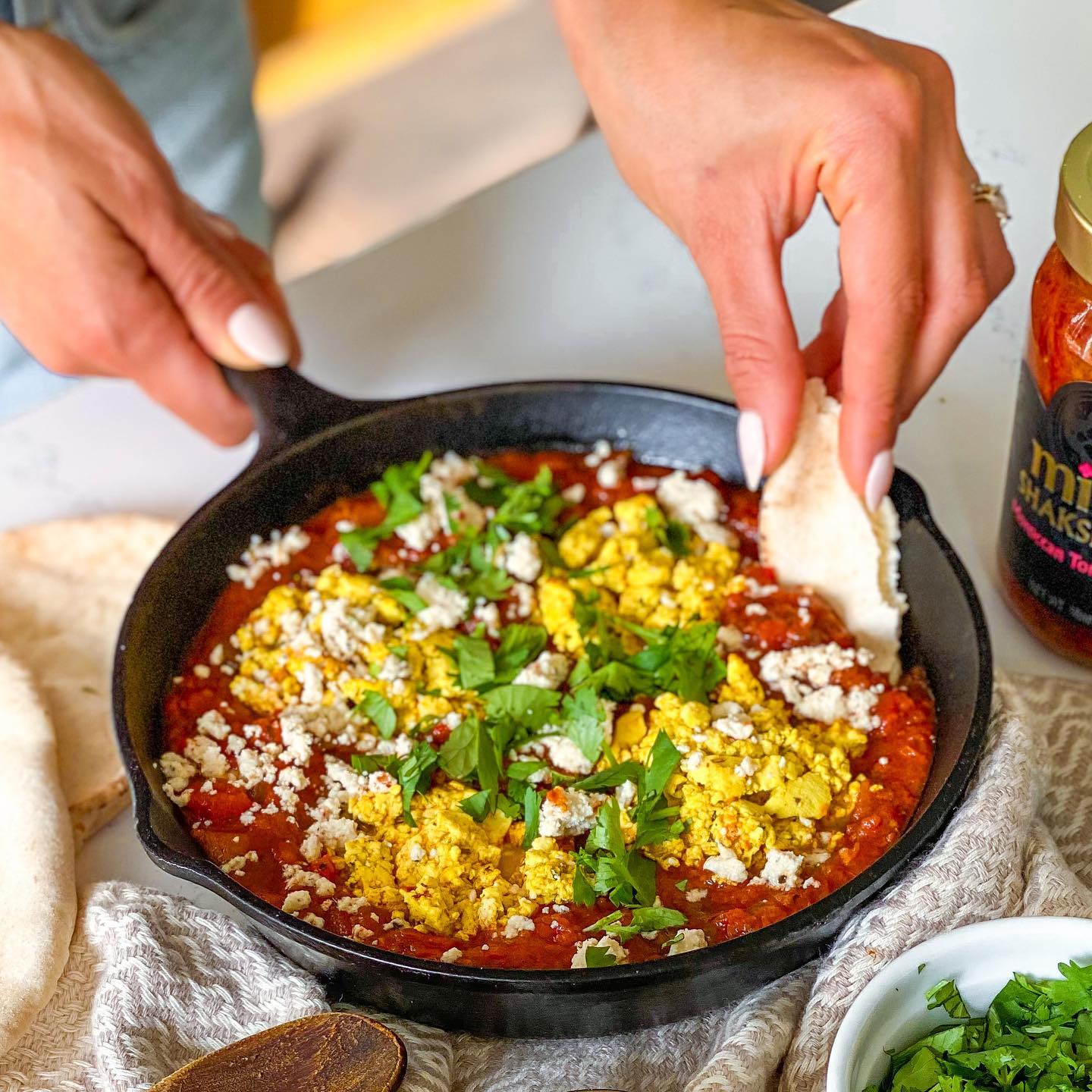 Quick and Easy Vegan Shakshuka