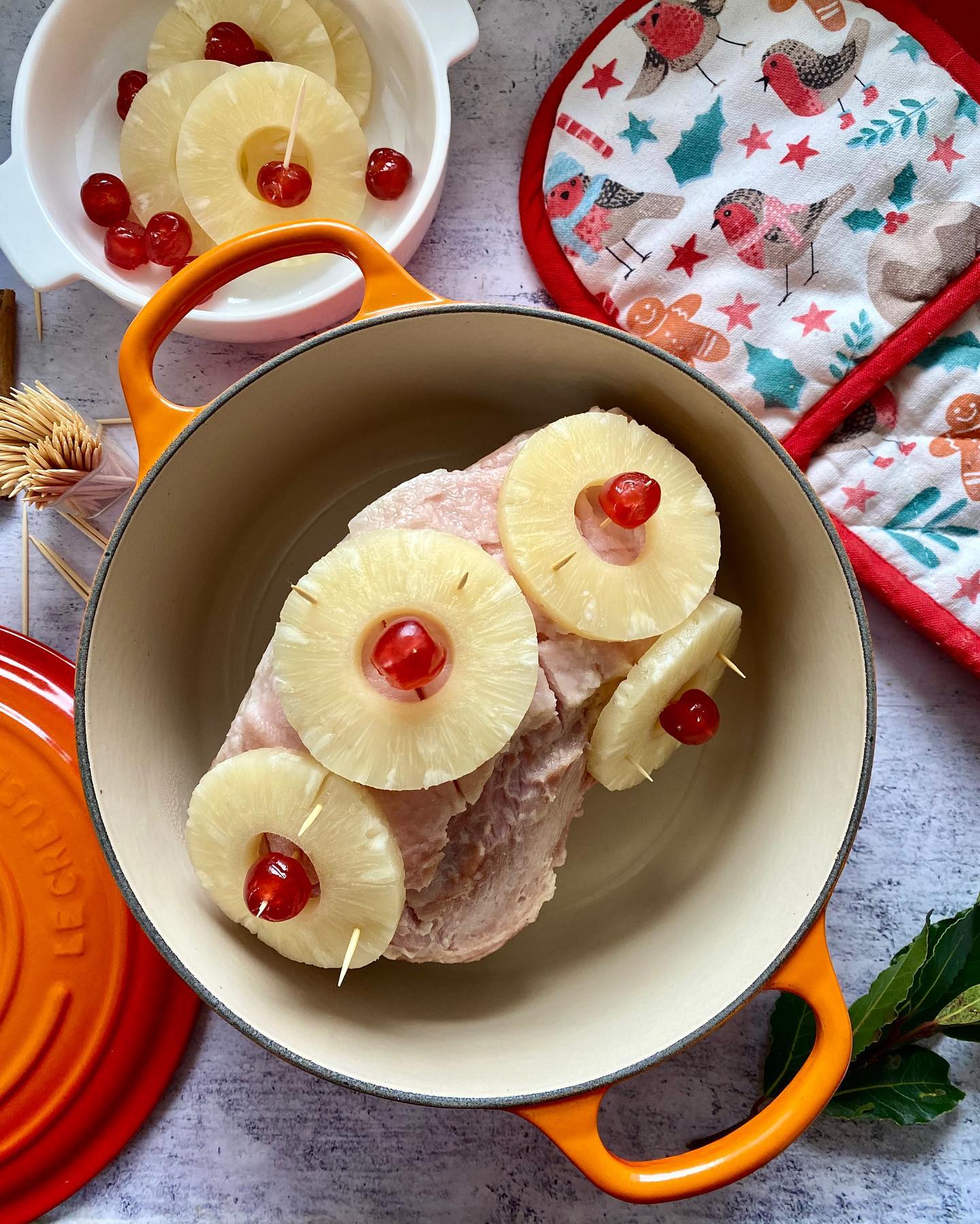 Pineapple Christmas Ham