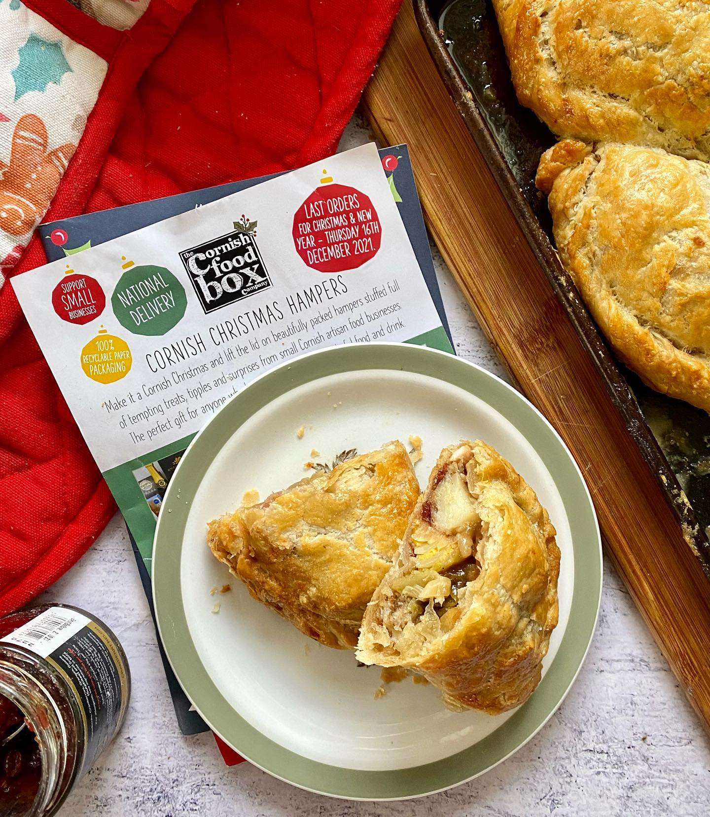 The Boxing Day Pasty - a Festive Leftovers Delight