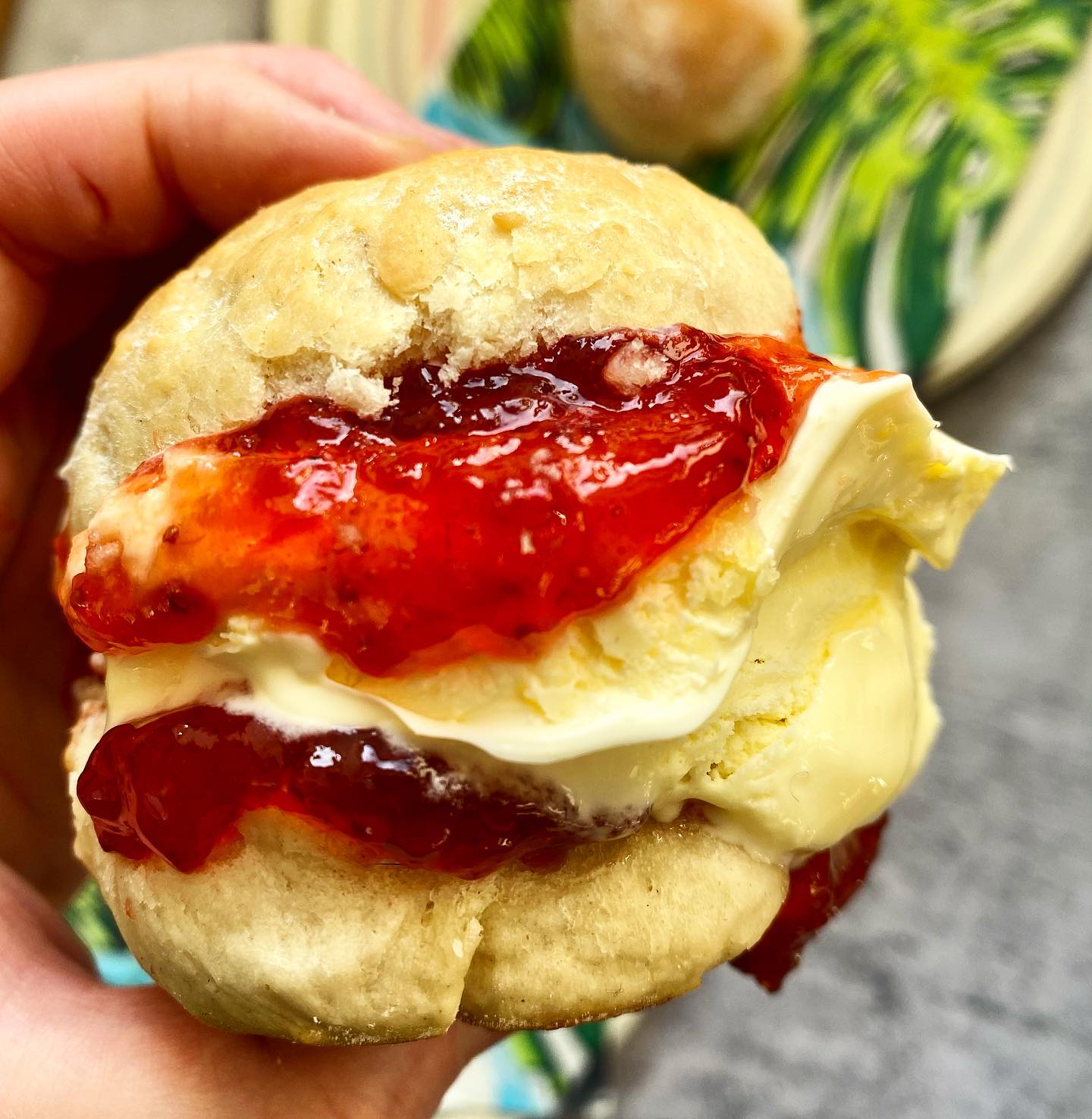 Cornish Cream Tea Ice Cream Sandwiches