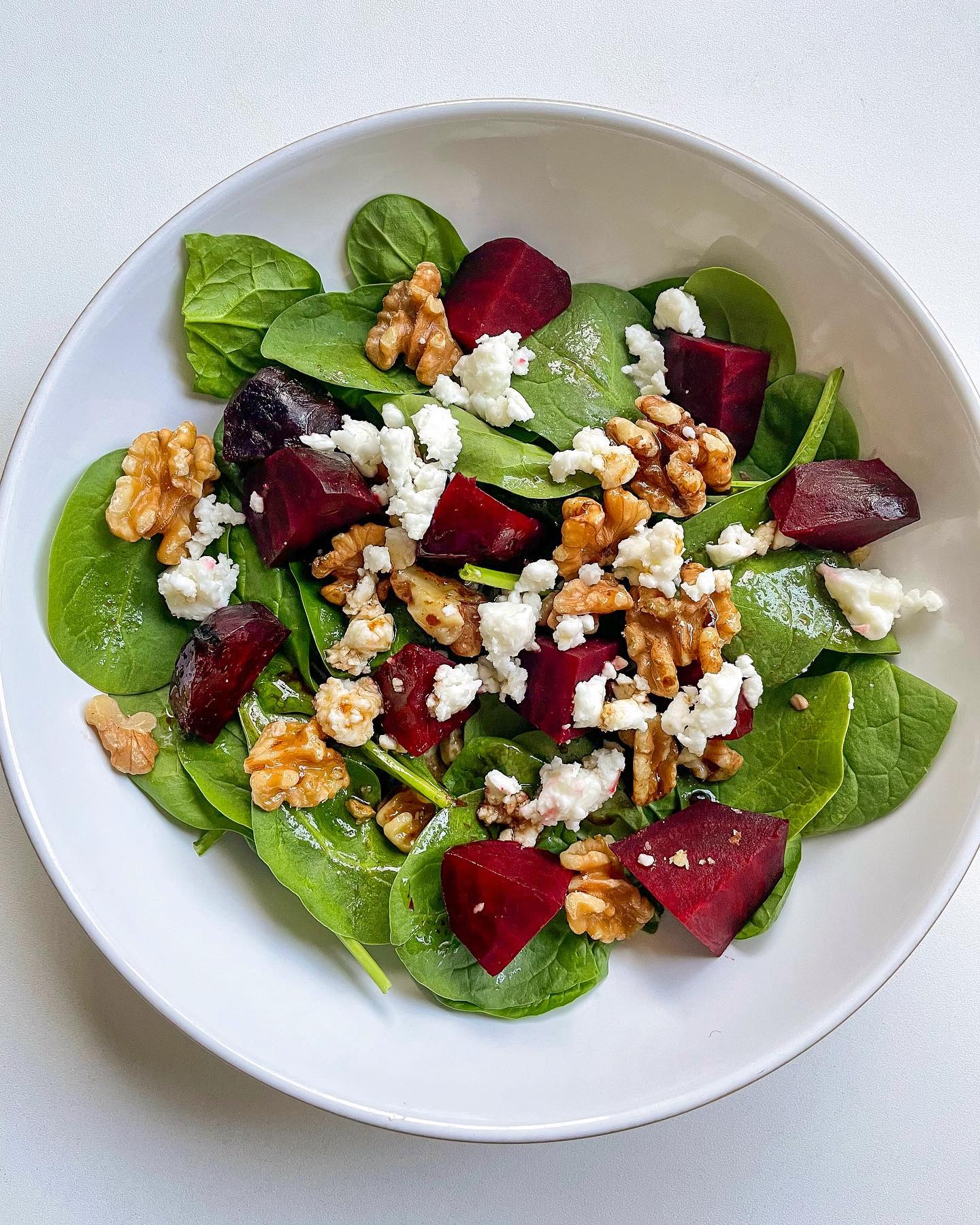 Roasted Beet and Walnut Salad