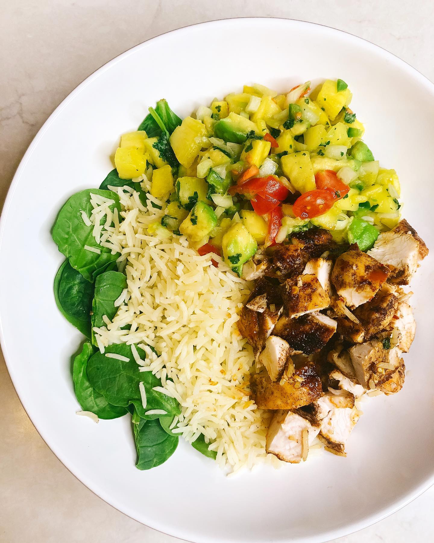 Juicy Jerk Chicken with Pineapple Rice