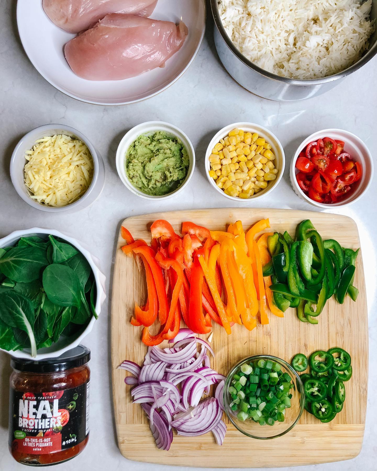 Chicken Fajita Bowls