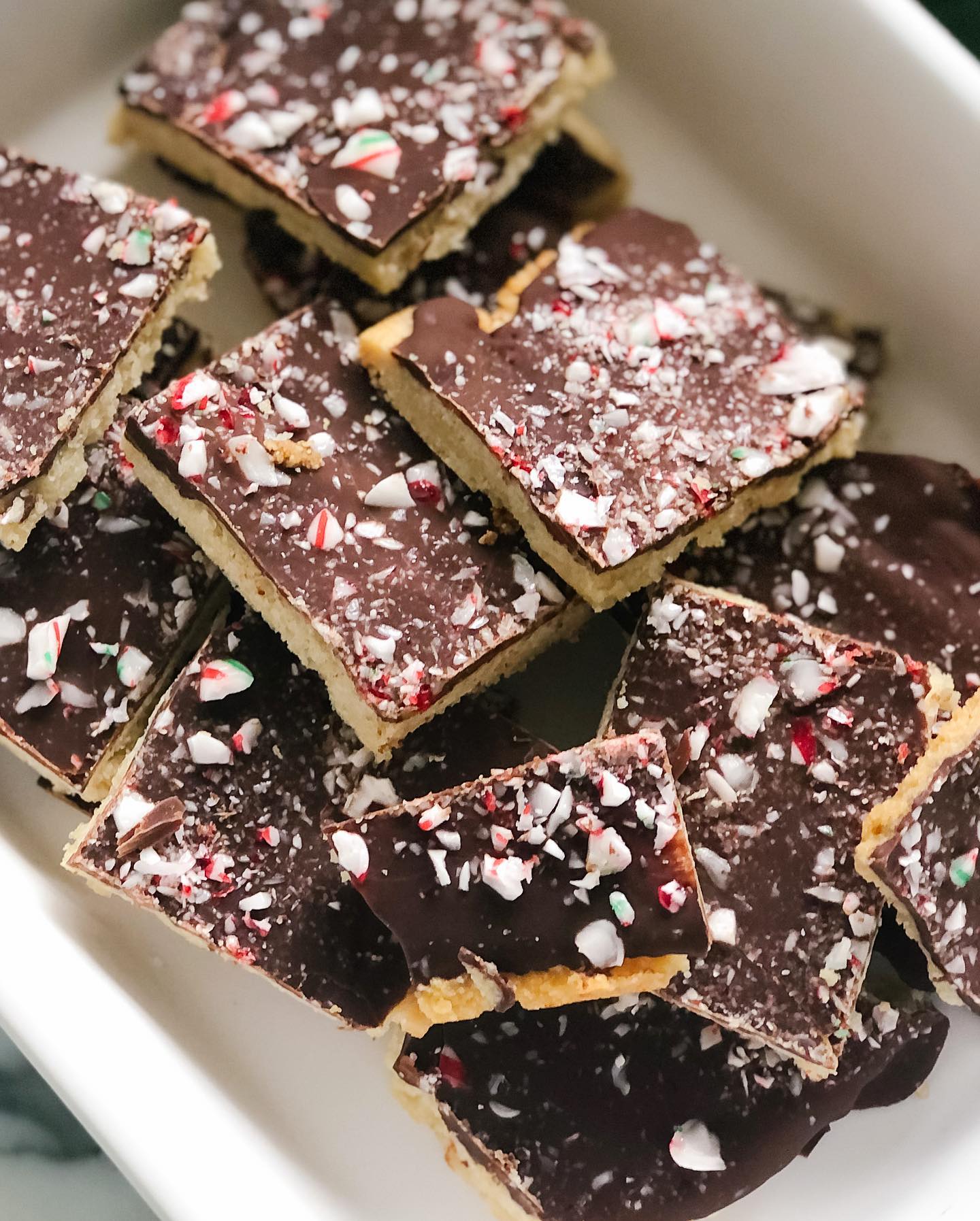 Vegan Paleo Peppermint Bark Bars