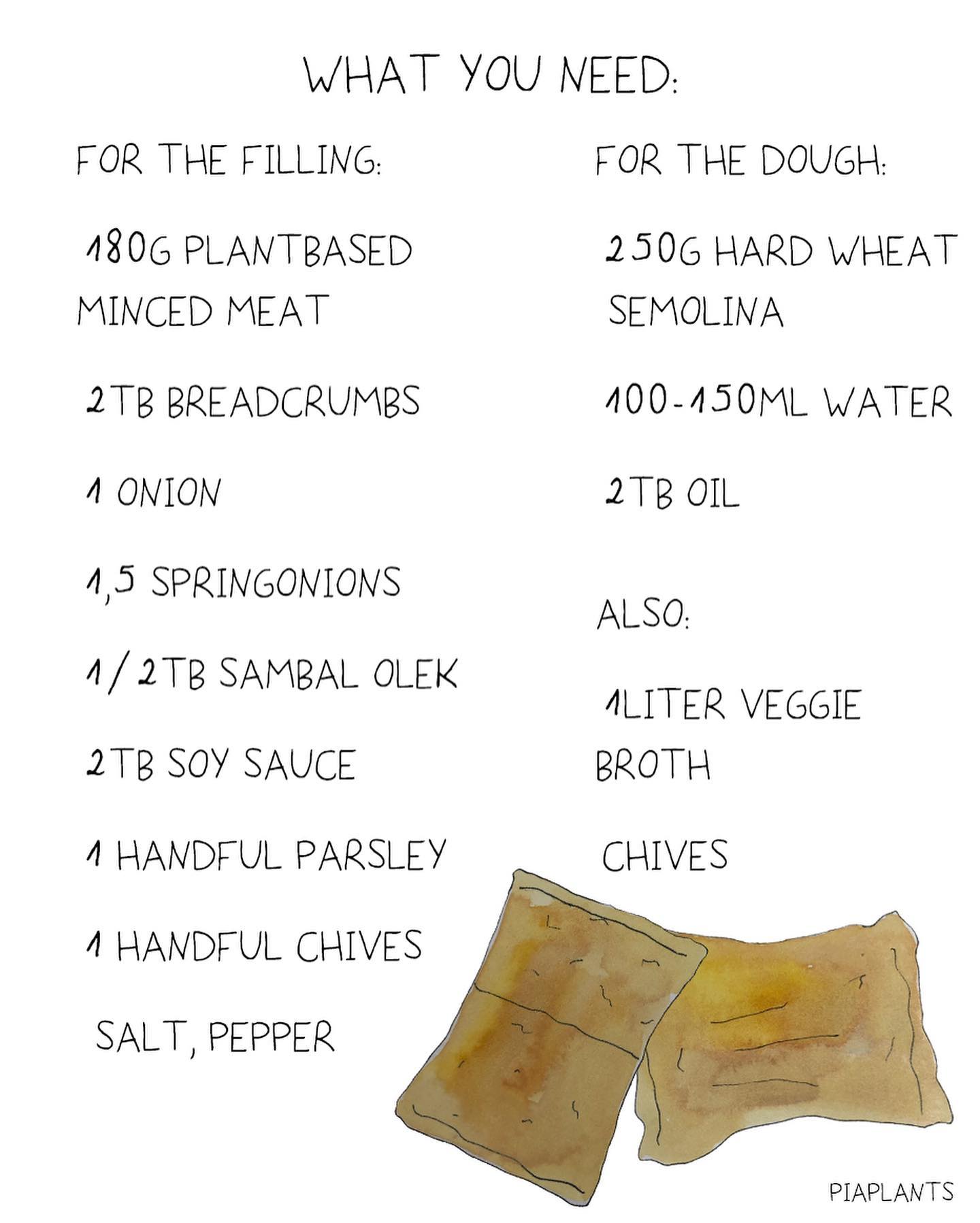 Homemade Vegan Maultaschen (Swabian Filled Pasta Squares)