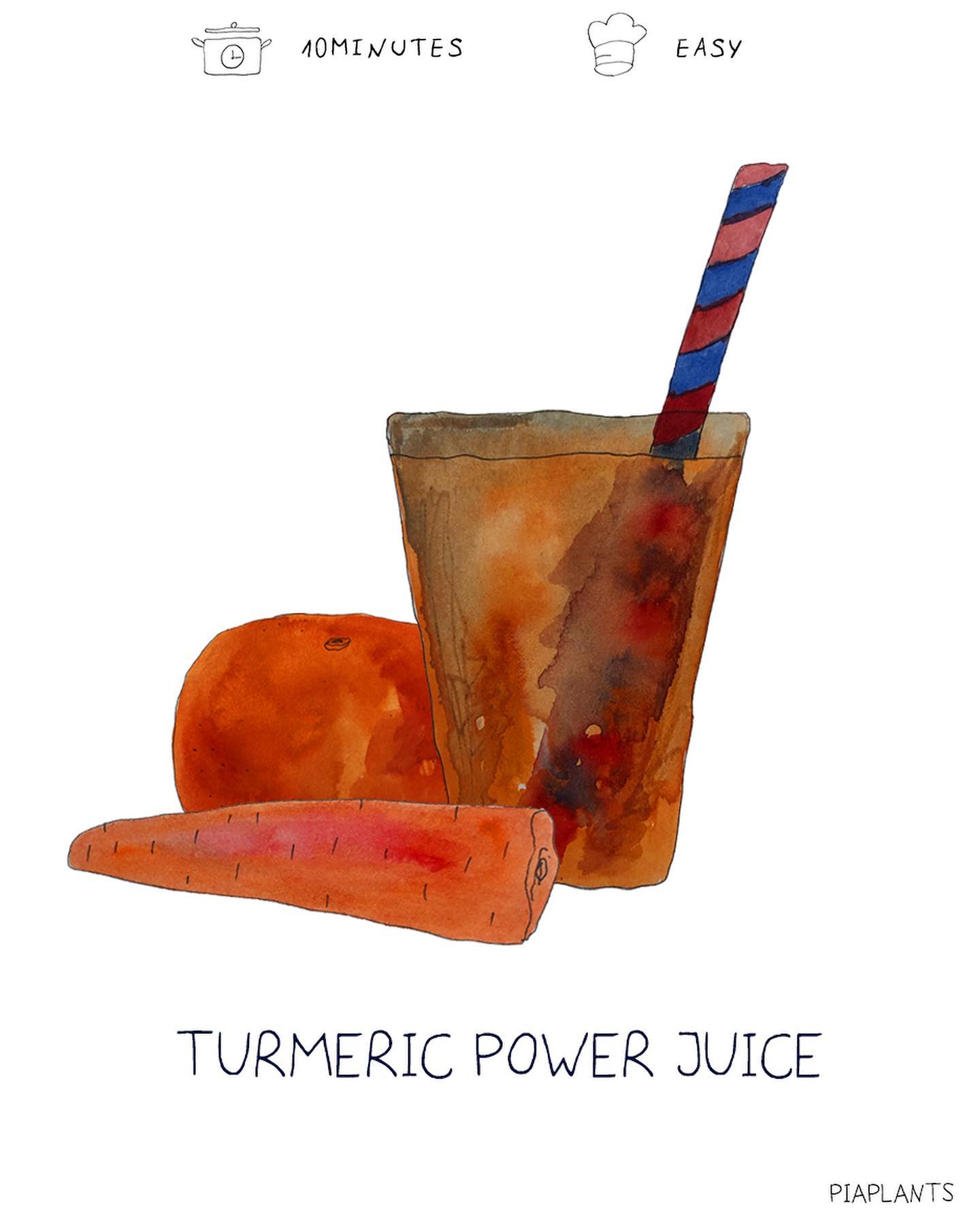 Fresh Turmeric Ginger Energizing Juice