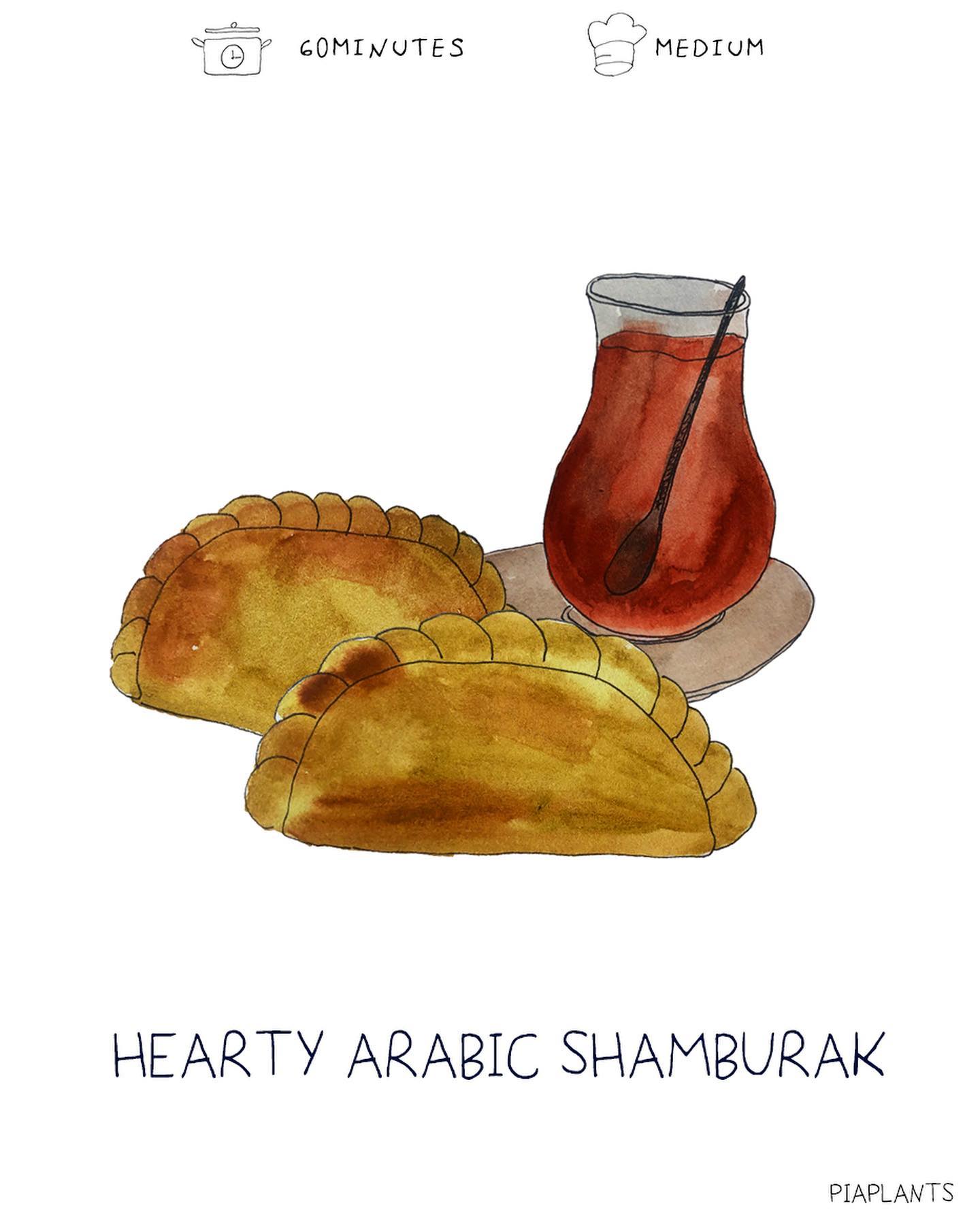 Spiced Arabic Vegan Shamburak Pockets