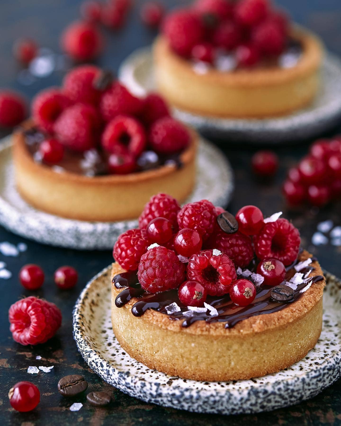 Vegan Gluten-Free Almond Coffee Tartlets