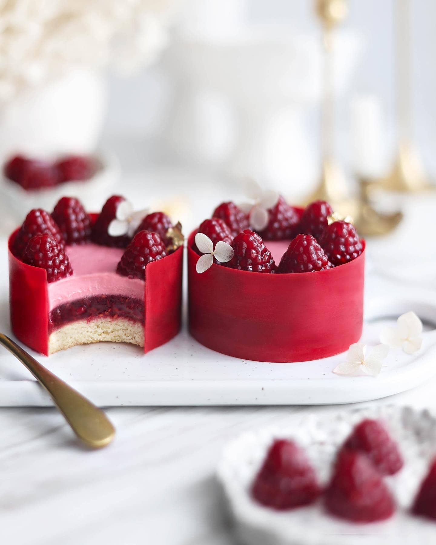 Easy Gluten-Free Raspberry Cake