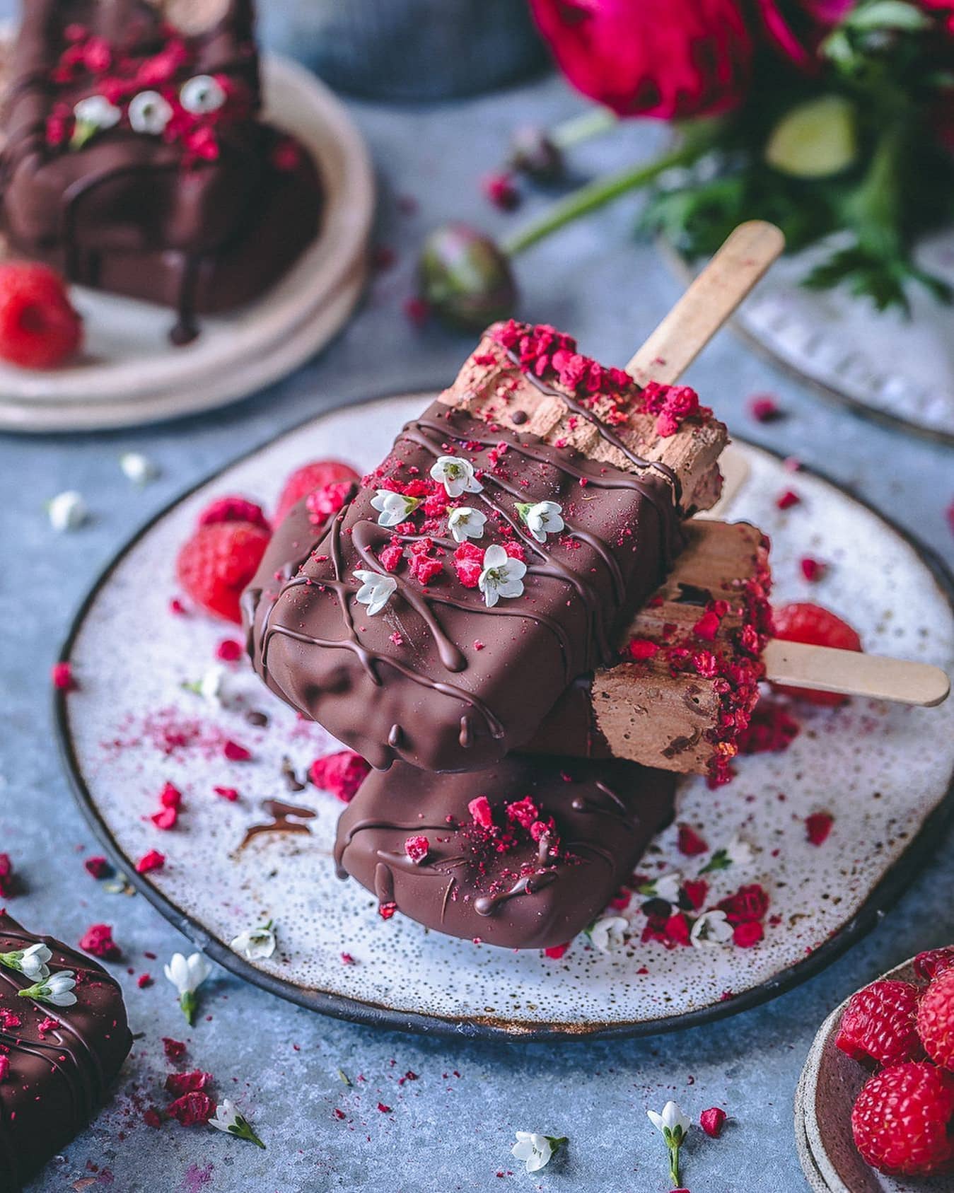 Chocolate Raspberry Bars