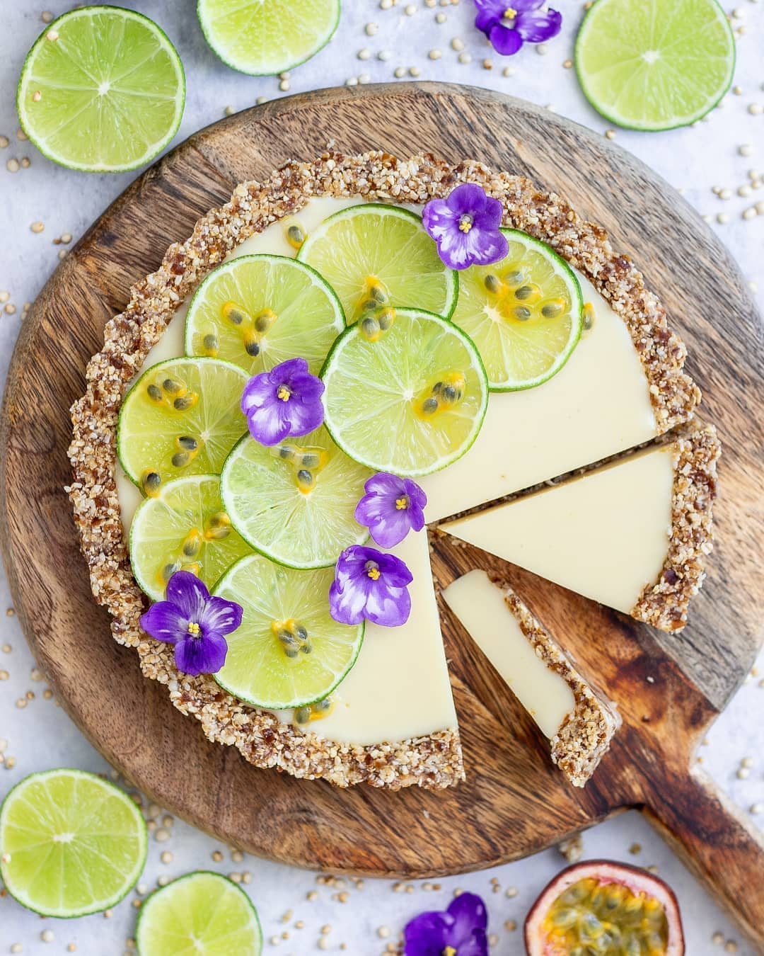 Vegan Chocolate Lime Tart