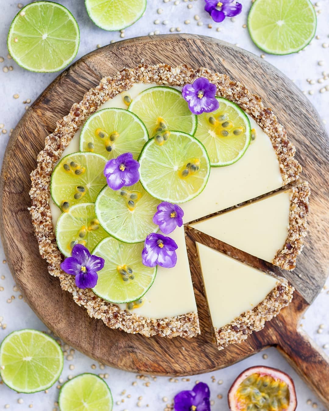 Vegan Chocolate Lime Tart