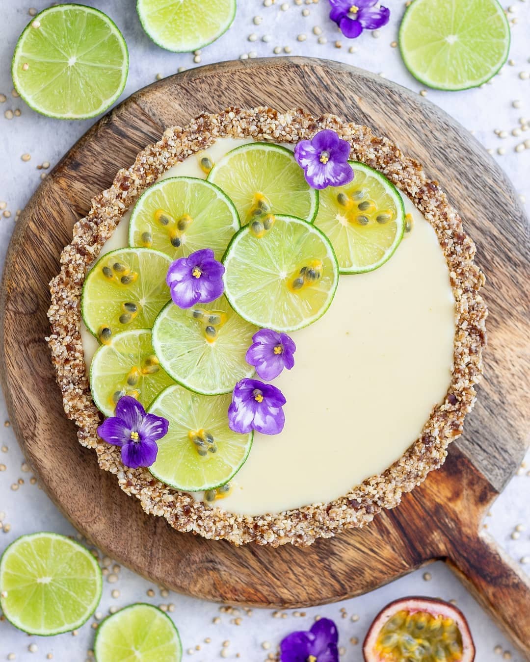 Vegan Chocolate Lime Tart