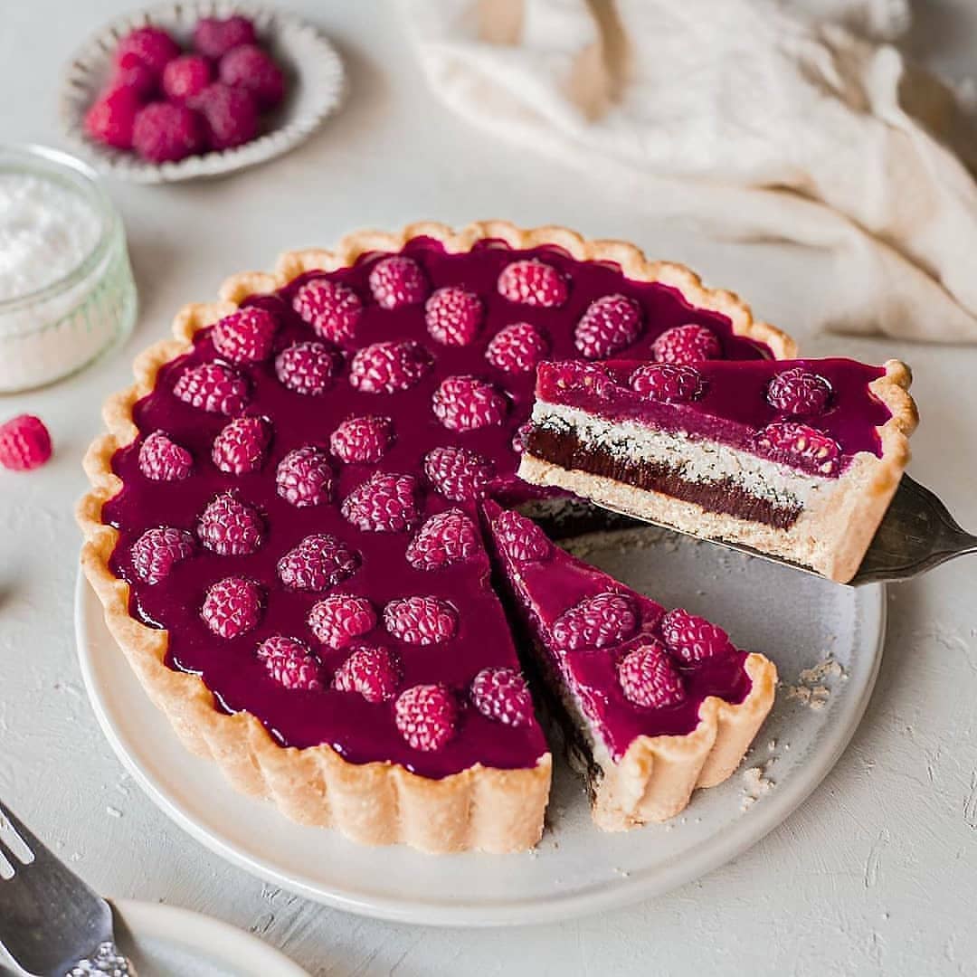 Vegan Lamington Tart