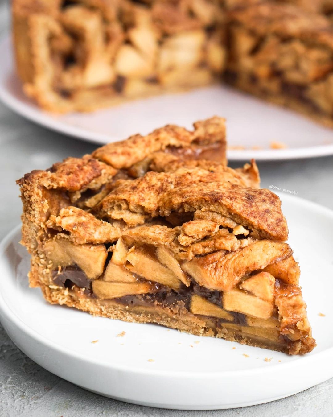 Easy Apple Caramel Pie