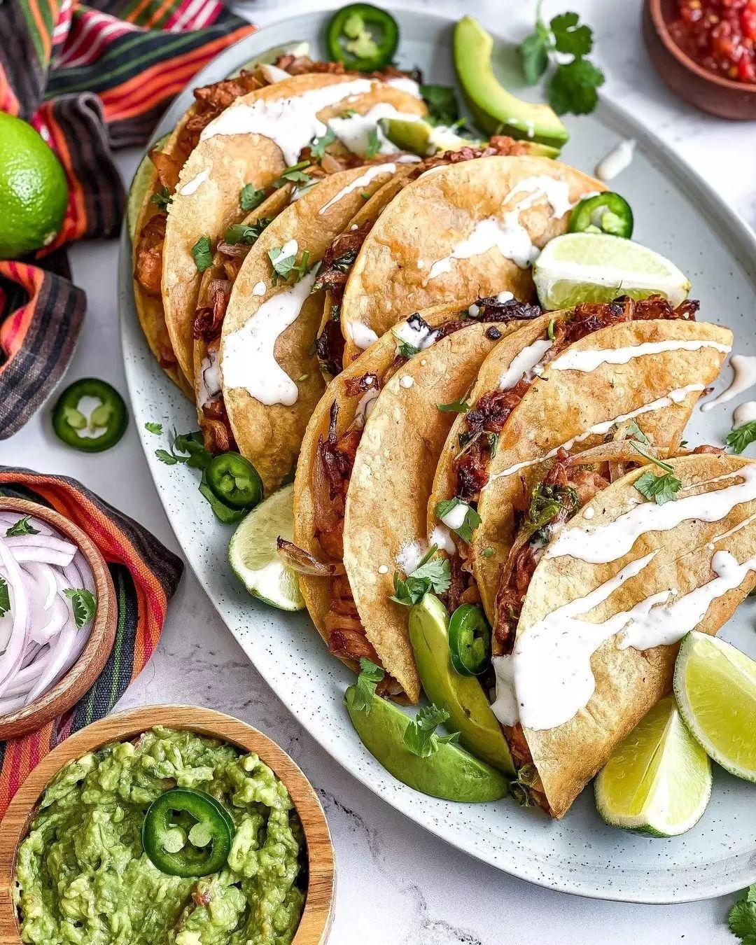 Crispy Jackfruit Tacos