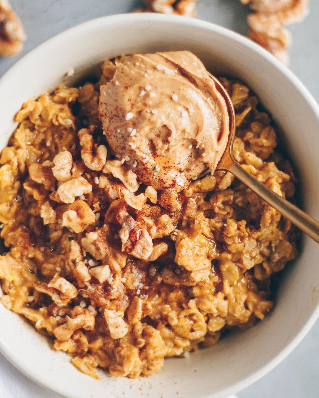 Creamy & Thick Pumpkin Spice Oats