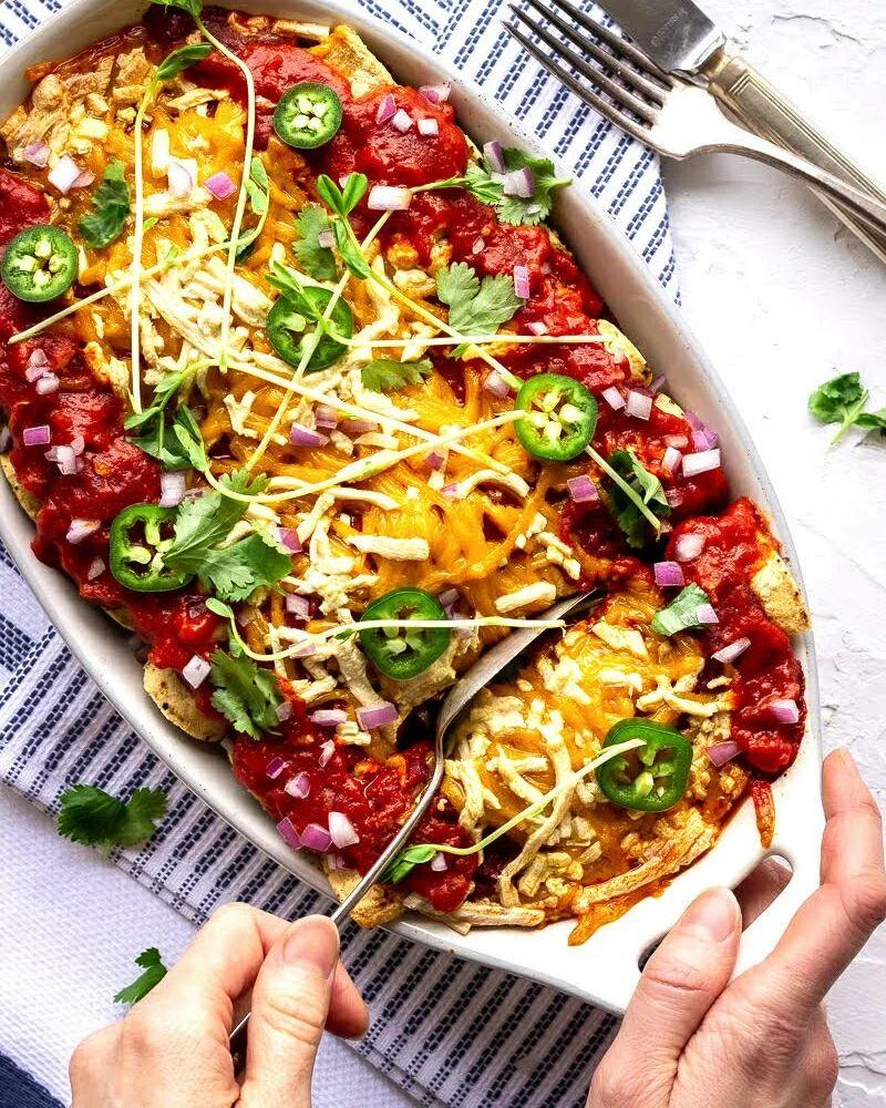 Flavorful Black Bean Enchiladas