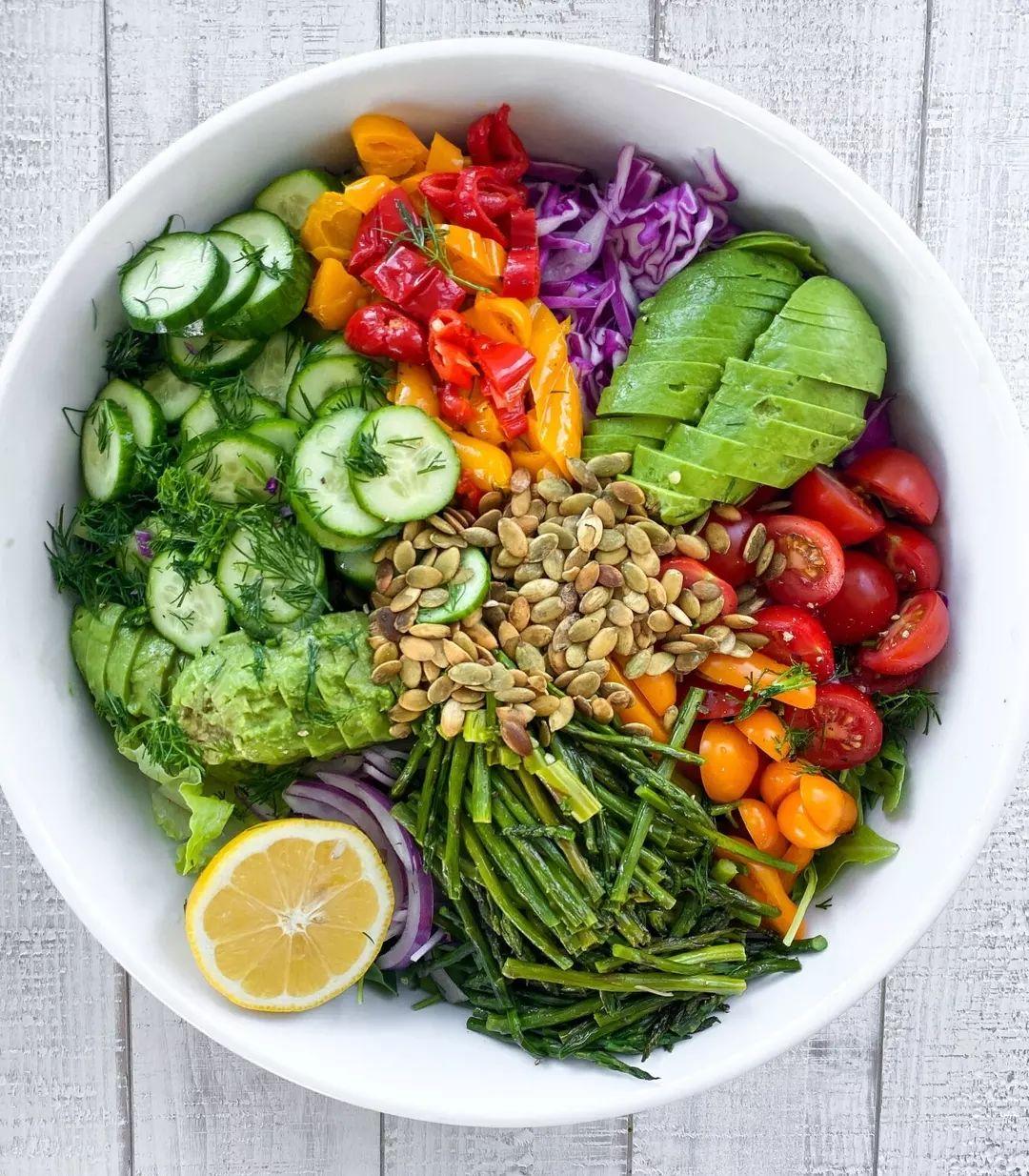 Fresh Summer Veggie Salad