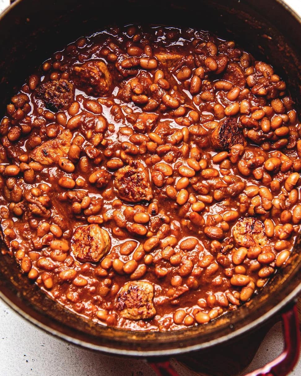 Vegan Cozy Baked Beans