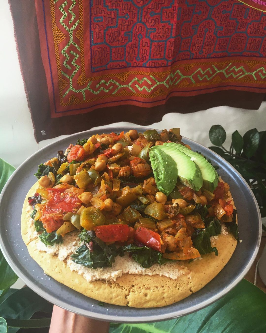 Homemade Chickpea Omelette