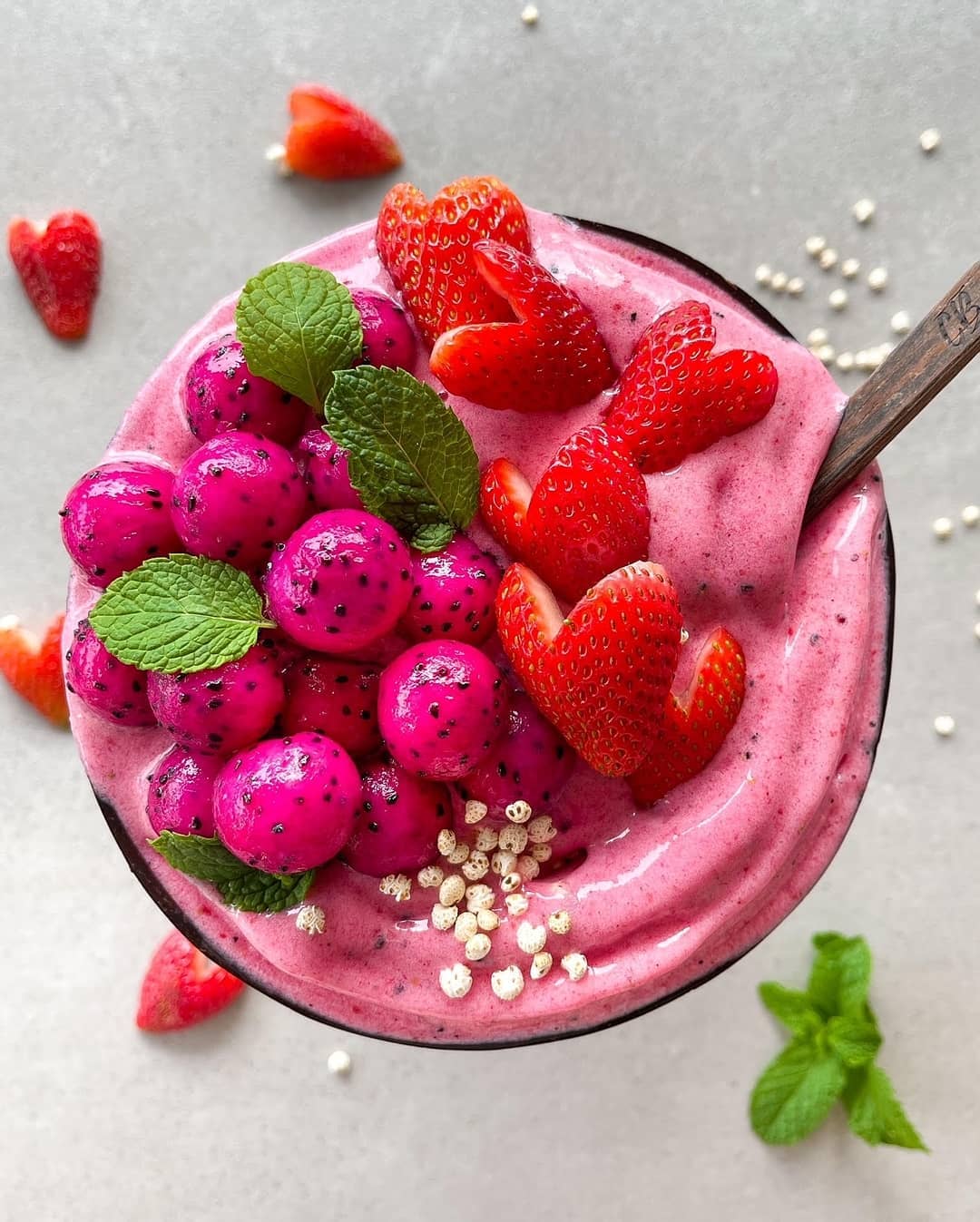 Pink Pitaya Nice Cream