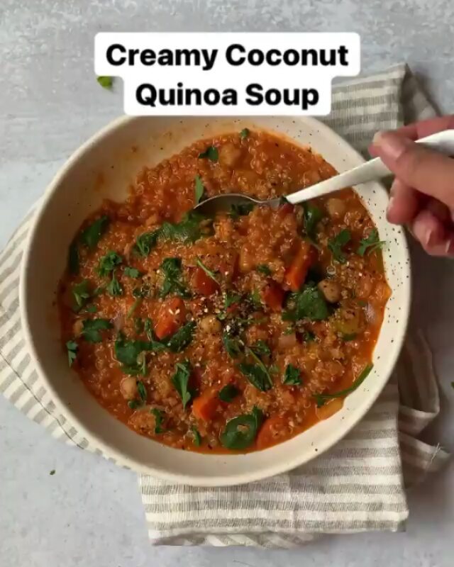 Creamy Quinoa Coconut Soup
