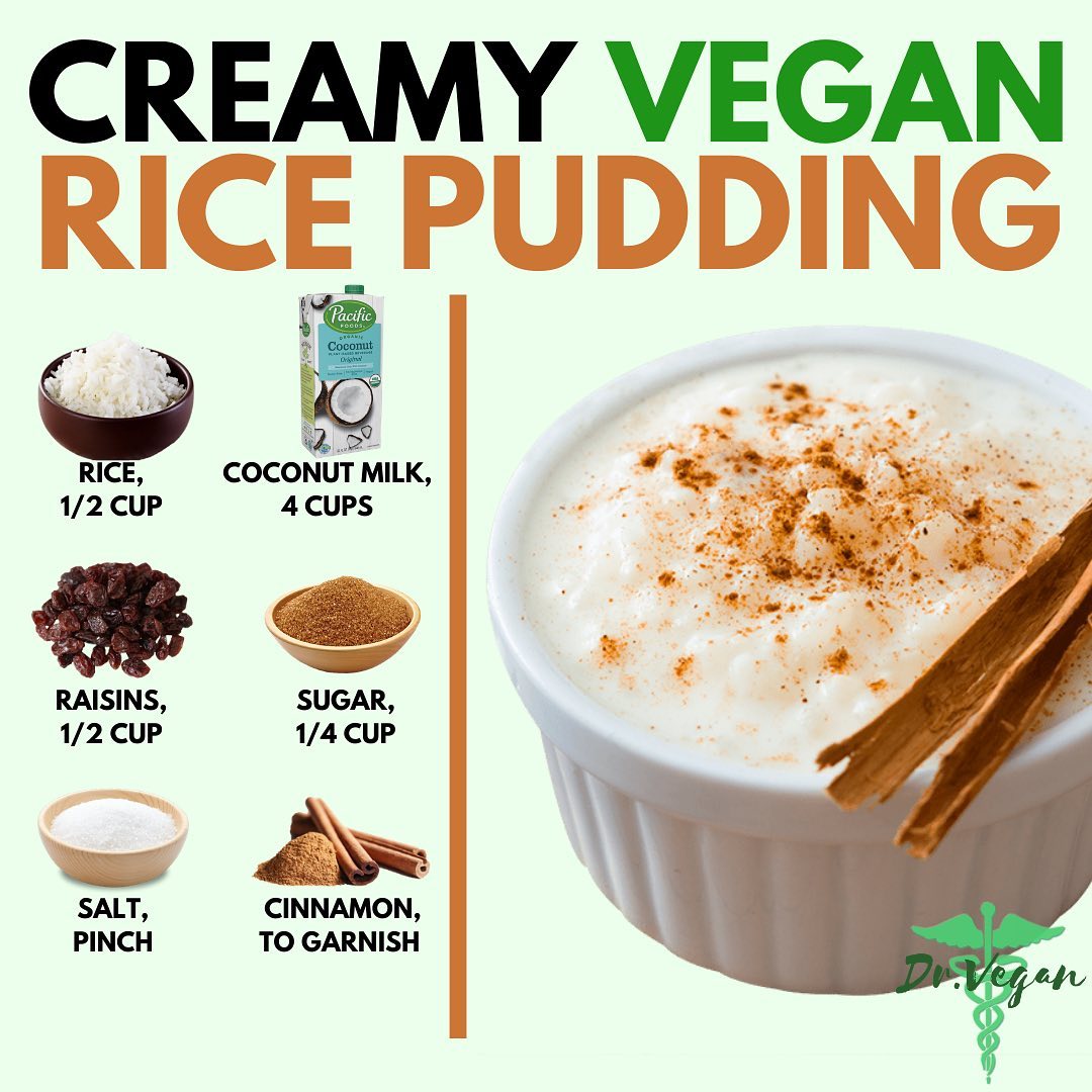 Creamy Vegan Rice Pudding