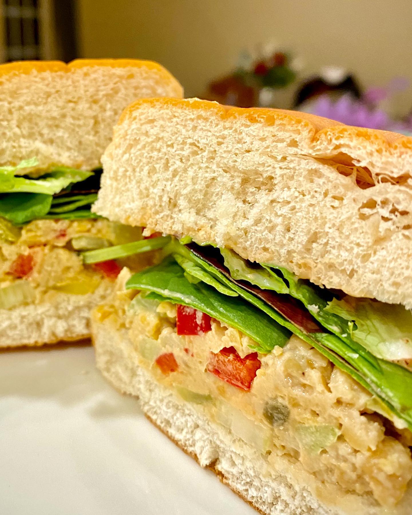 Vegan Chickpea "Tuna" Salad Sandwich